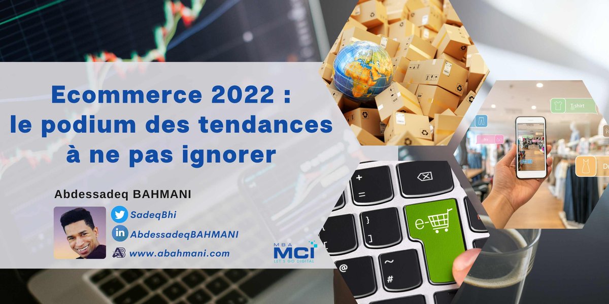 ⚡️Tendances #Ecommerce 2022⚡️

➡️Découvrez ma sélection des 3 tendances des ventes en ligne à ne surtout pas ignorer en 2022 !

👉bit.ly/3v3OTMR

#commerce #marketplace #ecologie #reseauxsociaux #realiteaugmentee #tendances #mbamci