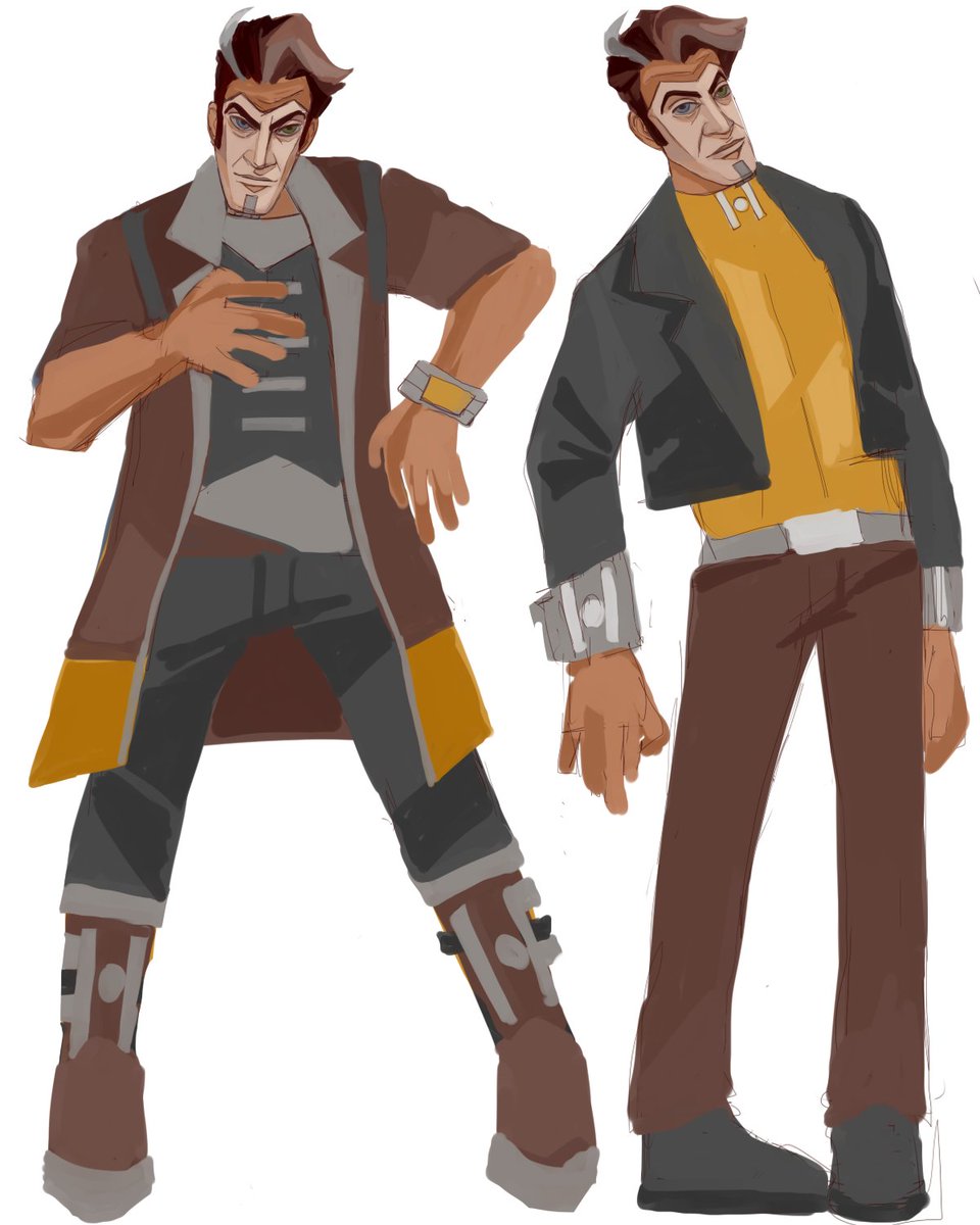 B4nditka's tweet photo. #borderlands #borderlands2 #handsomejack #borderlandsart #borderlands3  #art #sketch 
more styles for this HANDSOME person https://t.co/qYr03WMSED