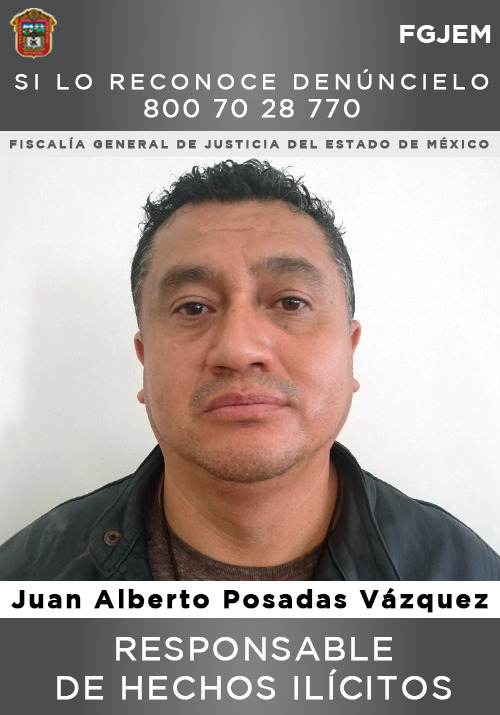 #FGJEMInforma | El Agente del Ministerio Público de la <a href="/FECCEdomex/">Fiscalía Especializada en Combate a la Corrupción</a>  acreditó la participación de Juan Alberto Posadas Vázquez, quien era Policía Municipal de Ecatepec, en el delito de secuestro exprés, por lo que fue sentenciado a 62 años y seis meses de prisión.