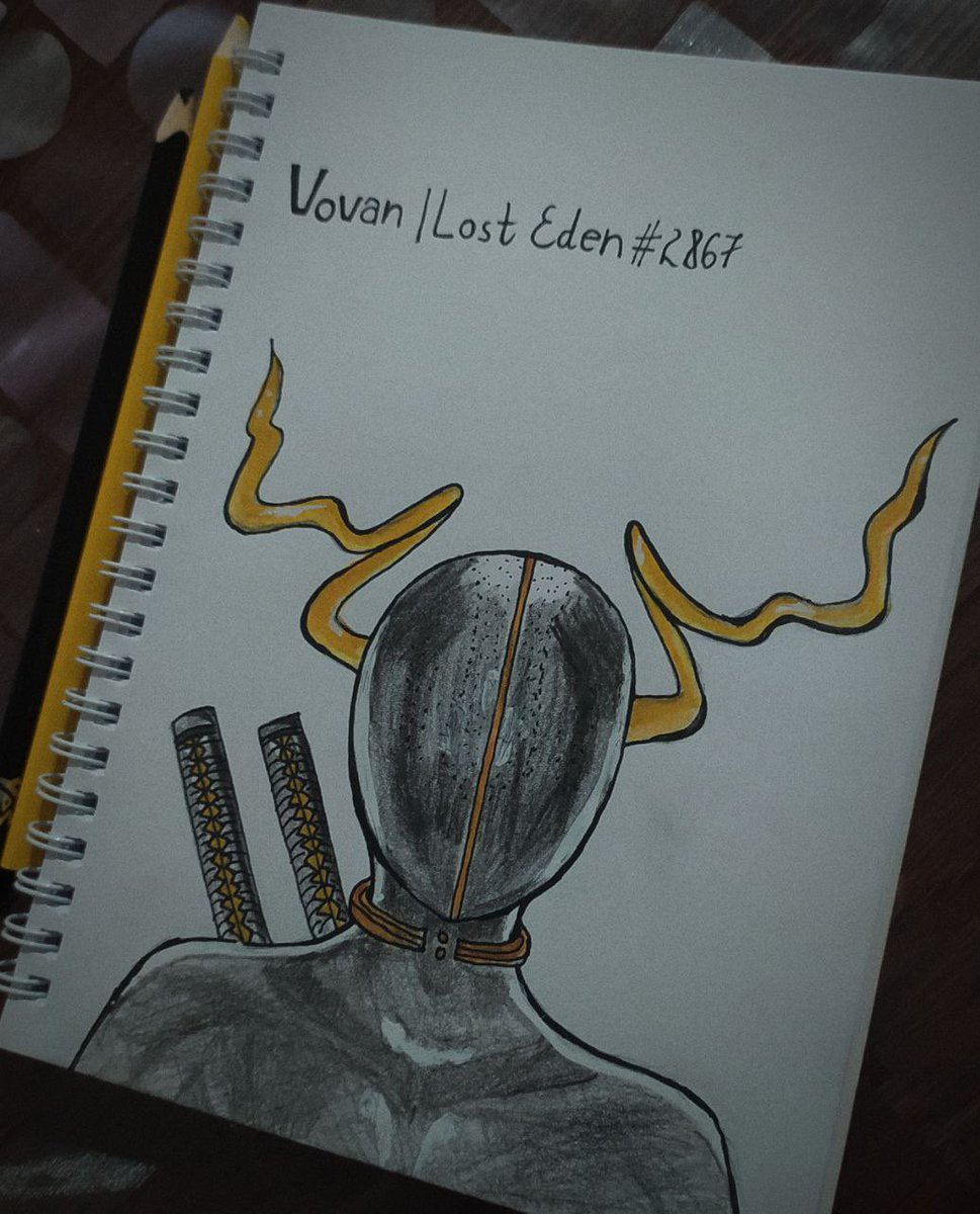 Hello family. I tried again for the best Lost Eden project. This art is made with soul for you friends!♥️