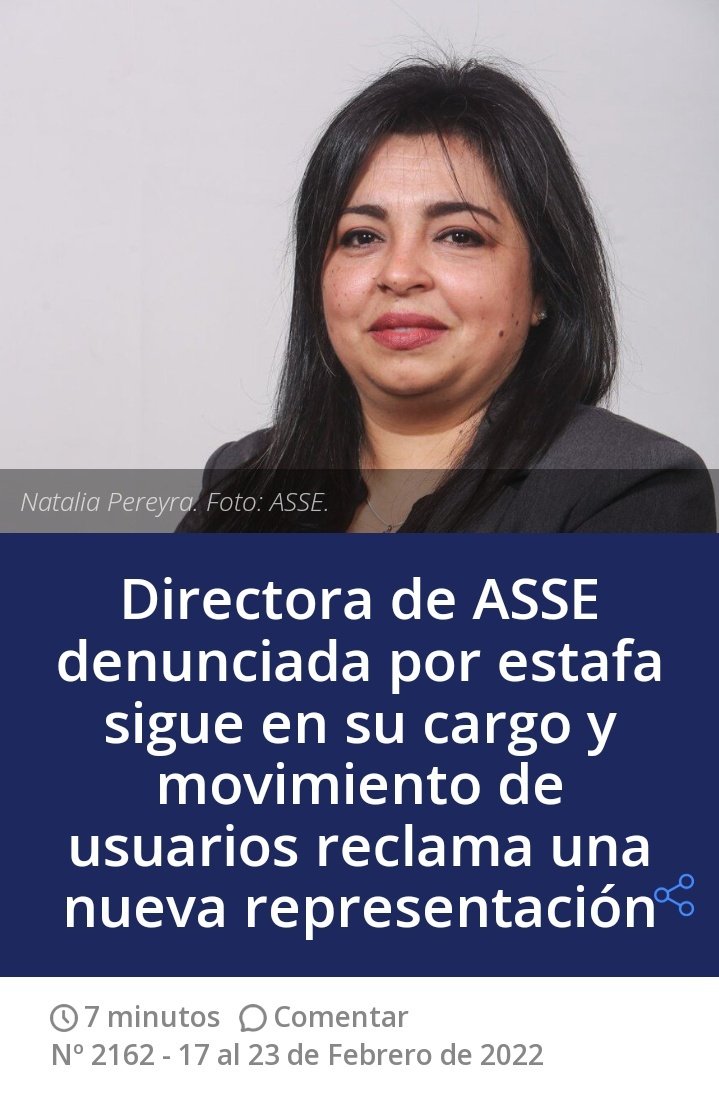 mnuspp's tweet photo. Han pasado dos años y todo sigue como si nada . En el día de hoy, se volvió a publicar sobre este tema . 
Los usuarios seguimos esperando que la justicia o el poder ejecutivo tome cartas en el asunto.
@LuisLacallePou 
@DrDanielSalinas 
@beatrizargimon 
@AlvaroDelgadoUy https://t.co/mJ8IlsxSZR