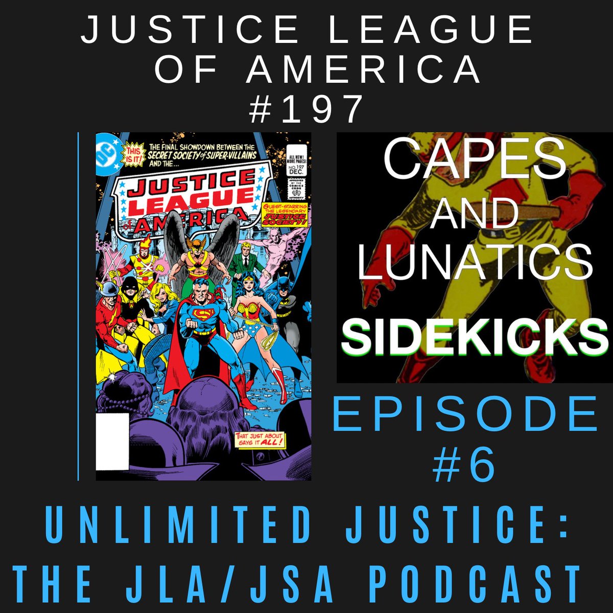 Unlimited Justice Episode #6 tinyurl.com/4zpjxwrp @Nightwingpdp and <a href="/LilithHellfire/">Lilith Hellfire</a> review #JusticeLeague of America #197 and NEW issues Justice League Incarnate #4 and Justice League 2022 Annual #1.