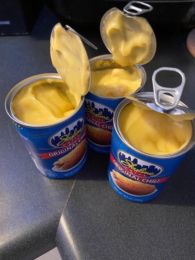 This just in… <a href="/Bengals/">Cincinnati Bengals</a> lose the Super Bowl…now Skyline Chili is <a href="/RamsNFL/">Los Angeles Rams</a> Yellow #Bengals #BengalsNation #WhoDey