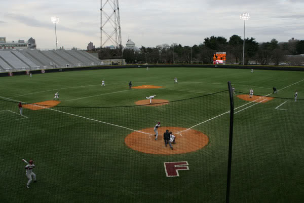 Fordham left field > Miss State Left Field lounge #PackHoulihan <a href="/FordhamBaseball/">Fordham Baseball</a>