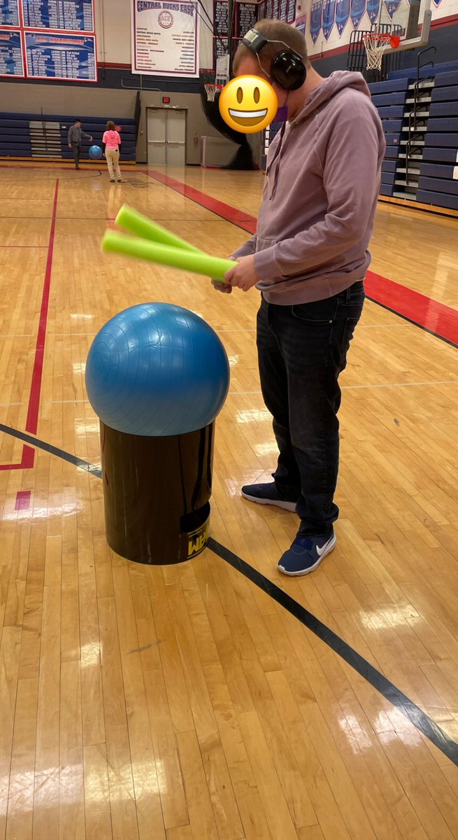 Introduced cardio drumming in Unified PE today! Everyone had a blast jamming out this morning! 🥁🫀👍🏻