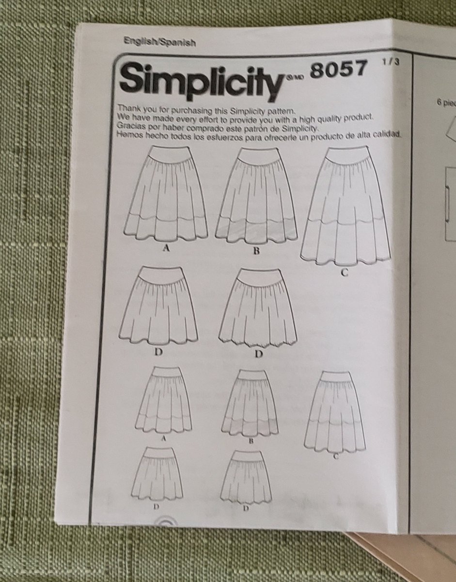 quilts_more's tweet image. Misses&apos; Easy To Sew Skirt in Three Lengths Sewing Pattern Simplicity 8057, Size 6, 8, 10, 12, 14 Fitted Waist, Flared Skirt tuppu.net/1e1916f1 #Etsy #ImagineQuiltsAndMore #EasyToSew