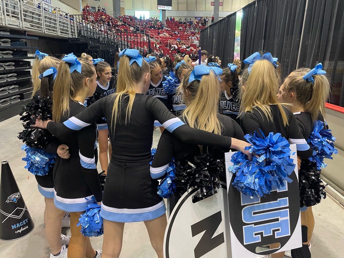 Your Elkhorn North Cheer Team is coming home with 3rd in our traditional routine and 4th in Game day!!!! Unbelievably proud of these team and the progress we have shown! Go wolves!!! <a href="/ENHSWolfPack/">Wolf Pack</a>