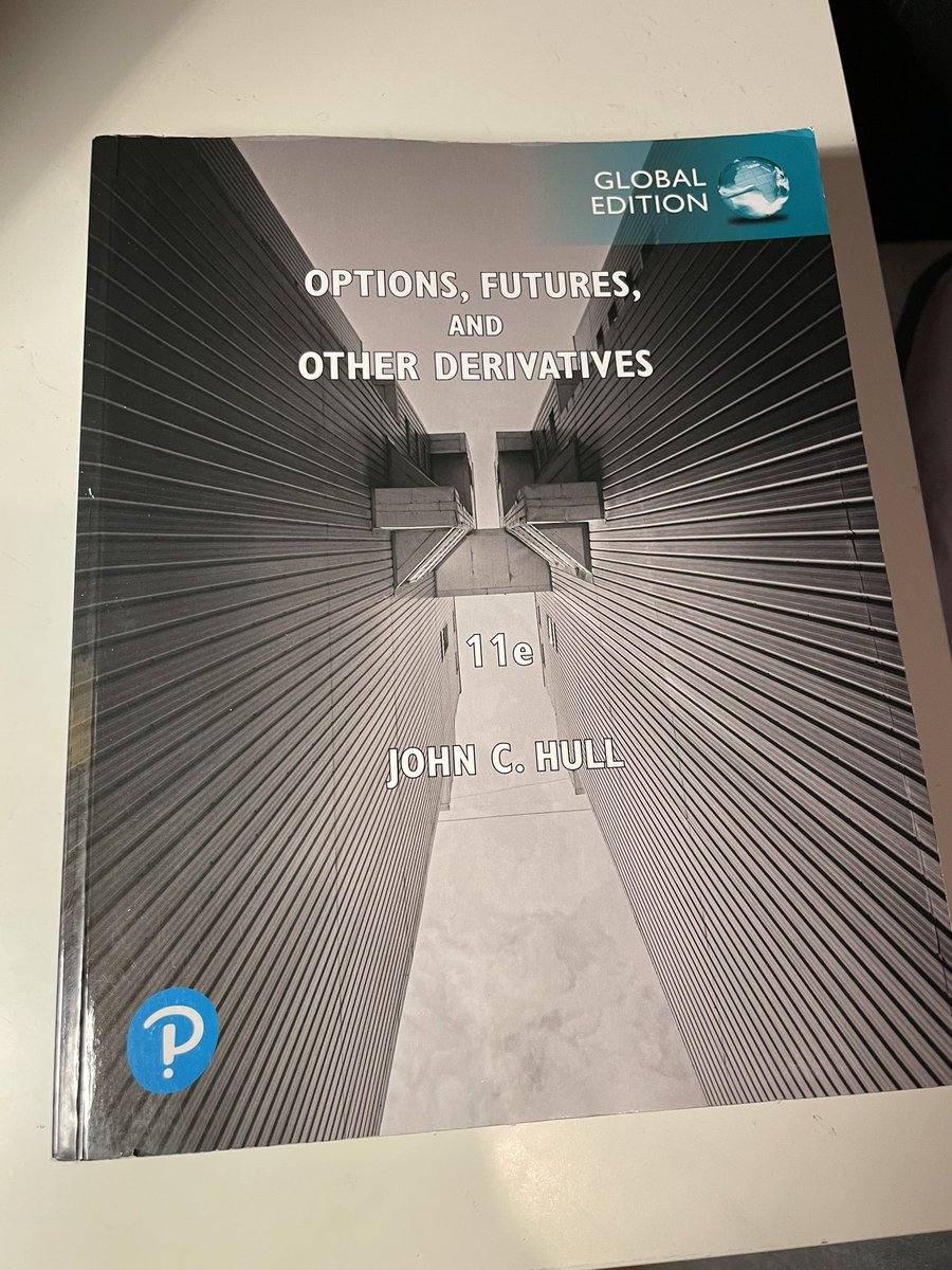 SkepticPercevan's tweet photo. Fun to #study again. Studying a completely different subject! #options, #futures, #swaps, #derivatives, #economy, #opsjoner, #derivater, #økonomi, #finans, #finance https://t.co/KUpdf2sazO