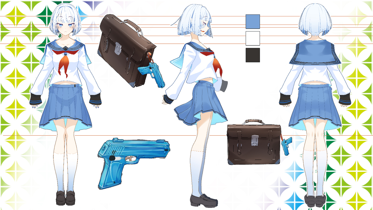 「Vtuberの出鱈目小夜子さん #オリジナル #女の子 #バーチャルYouTub」|くるせらー🐕🍀🏫鉱物イラスト集でてるよのイラスト