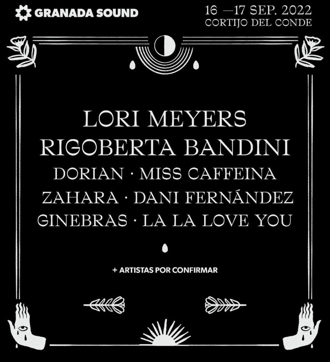 ¿Queríais a Rigoberta Bandini en #Granada? Pues aquí la tenéis. Junto a <a href="/lorimeyersband/">Lori Meyers</a>. <a href="/GranadaSound/">Granada Sound</a> lo ha hecho posible. Seguimos con las buenas noticas para #Granada. 
#GranadaEsMúsica
