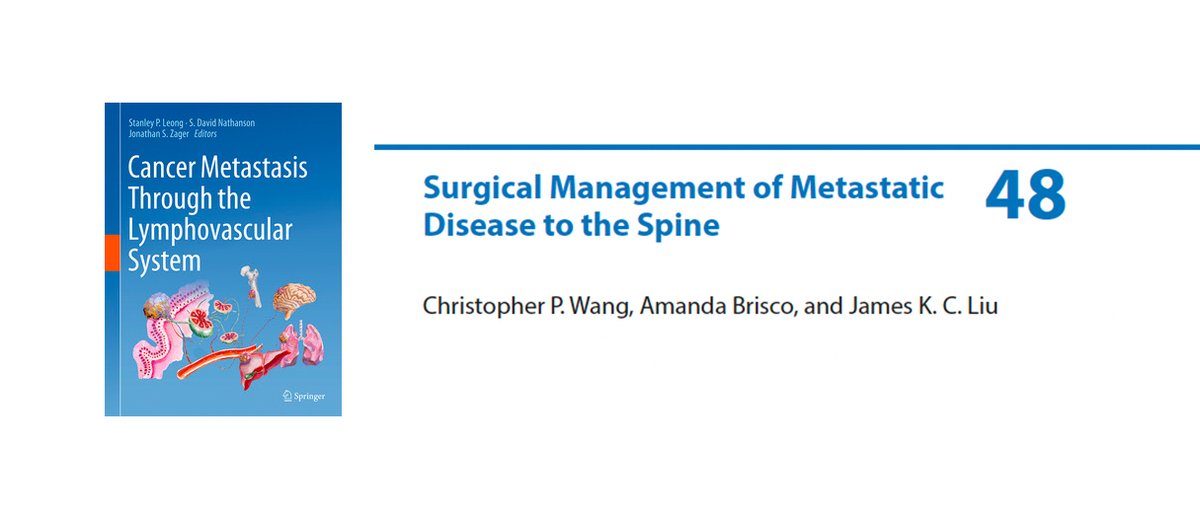 Thankful for the opportunity to contribute to the upcoming textbook "Cancer Metastasis Through the Lymphovascular System", edited by <a href="/MoffittNews/">Moffitt Cancer Center</a>'s very own Dr. <a href="/jzager99/">Jonathan Zager, MD</a>. Appreciate the continued guidance and wisdom from Dr. <a href="/JamesKCLiu/">James K. C. Liu</a>. Look out for the release later this year!