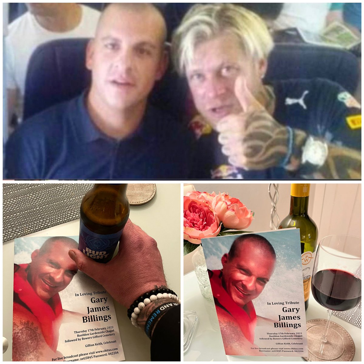 A 9 hour round trip & now I can finally raise a glass for you Billings🍷🍻👌 Beautiful service👌 Very emotional, great memories & you were one of a kind👌 Now go fly your wings Gary Billings 💙🍻👌 #RIPBillings #TopBloke #Friend #OneOfAkind #ibiza2016 #Football @_DeclanRice