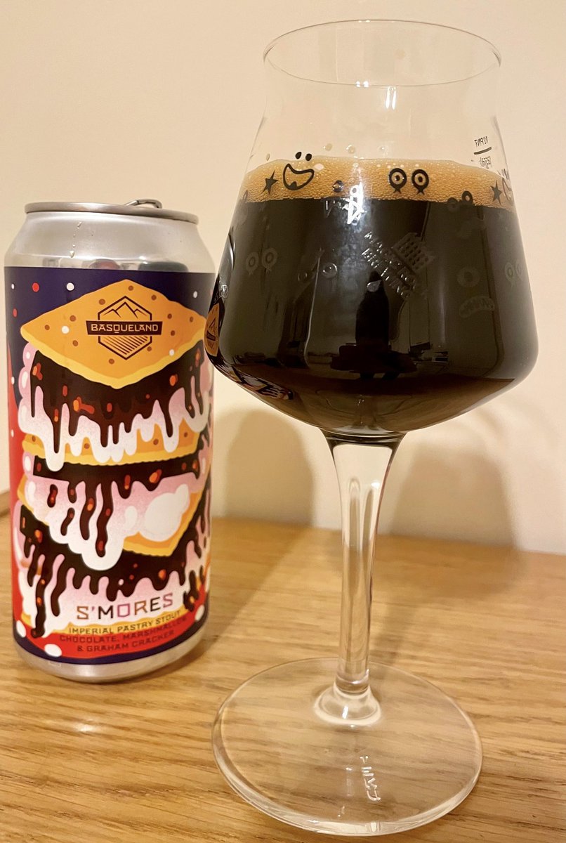 Spending a night on my own slowly working through this ridiculously good impy stout from <a href="/basquelandbrew/">Basqueland Brewing</a> alongside a mammoth playstation sesh. Very, very good times indeed!
