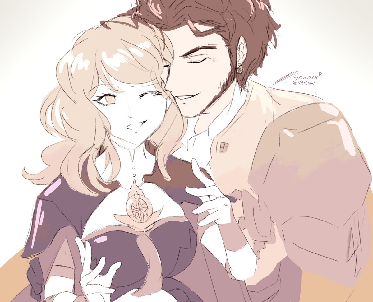 Claude x Byleth ) He makes her smile 💕 ✨ #rkgk #FE3H. 