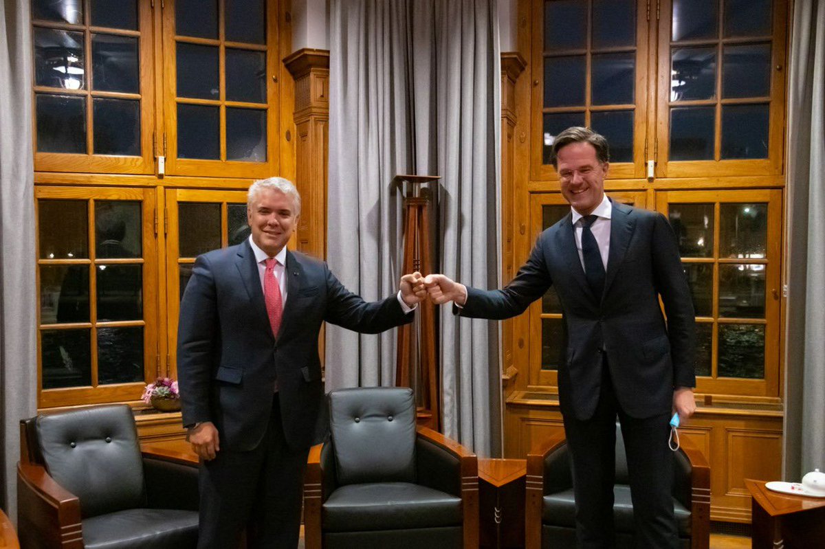 El Primer Ministro, Mark Rutte y el Presidente de Colombia, Ivan Duque firmaron el acuerdo de doble tributación, con el cual se pretende permitir el flujo de una mayor IED. Adicionalmente, este acuerdo generará inversiones por encima de los 380 millones de dólares.
