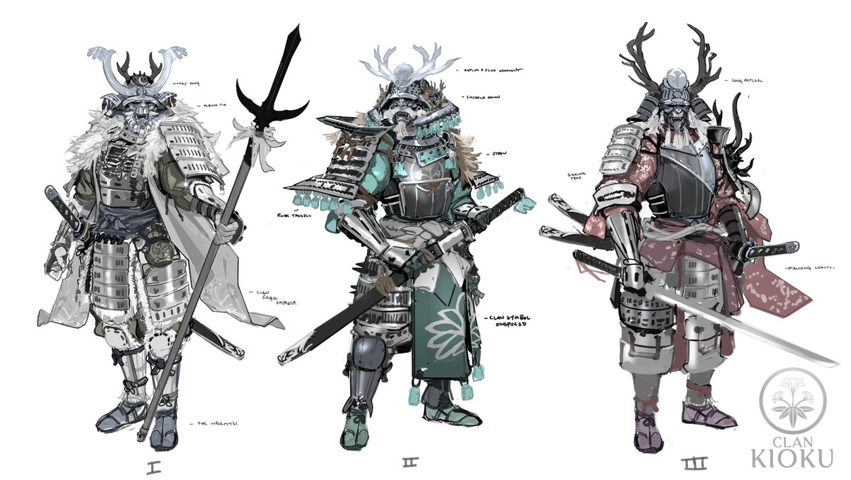 RengokuLegends's tweet image. Even in the midst of preparing for The Ritual next week and bringing forth the Jade Cranes, work continues on the Samurai! 

Samurai will continue to serve as the main characters in Rengoku, and drive the Campaign Story. Here's a sneak peek at some Kioku concept alpha!

#nftart