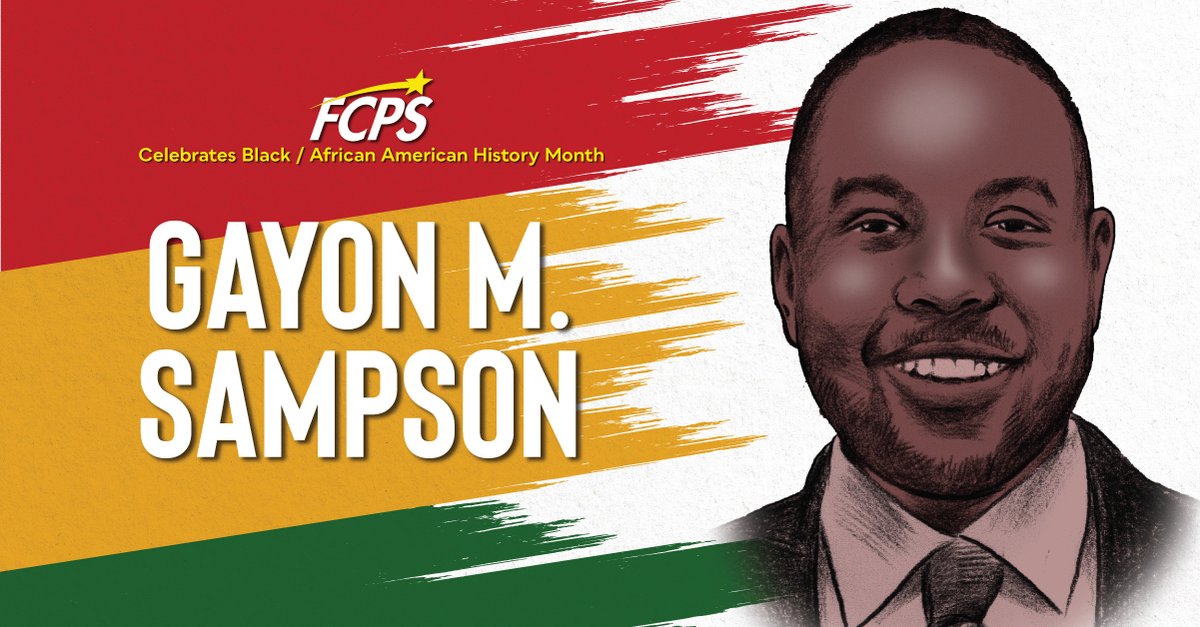 Black History is…INFLUENTIAL! Today we celebrate Gayon Sampson, Senior Advisor to the Mayor of Frederick. While attending Tuscarora High, he was appointed by the governor to serve on the Maryland State Board of Education. Learn more at fcps.org/about/baahm. #FCPSbhm #BHM2022