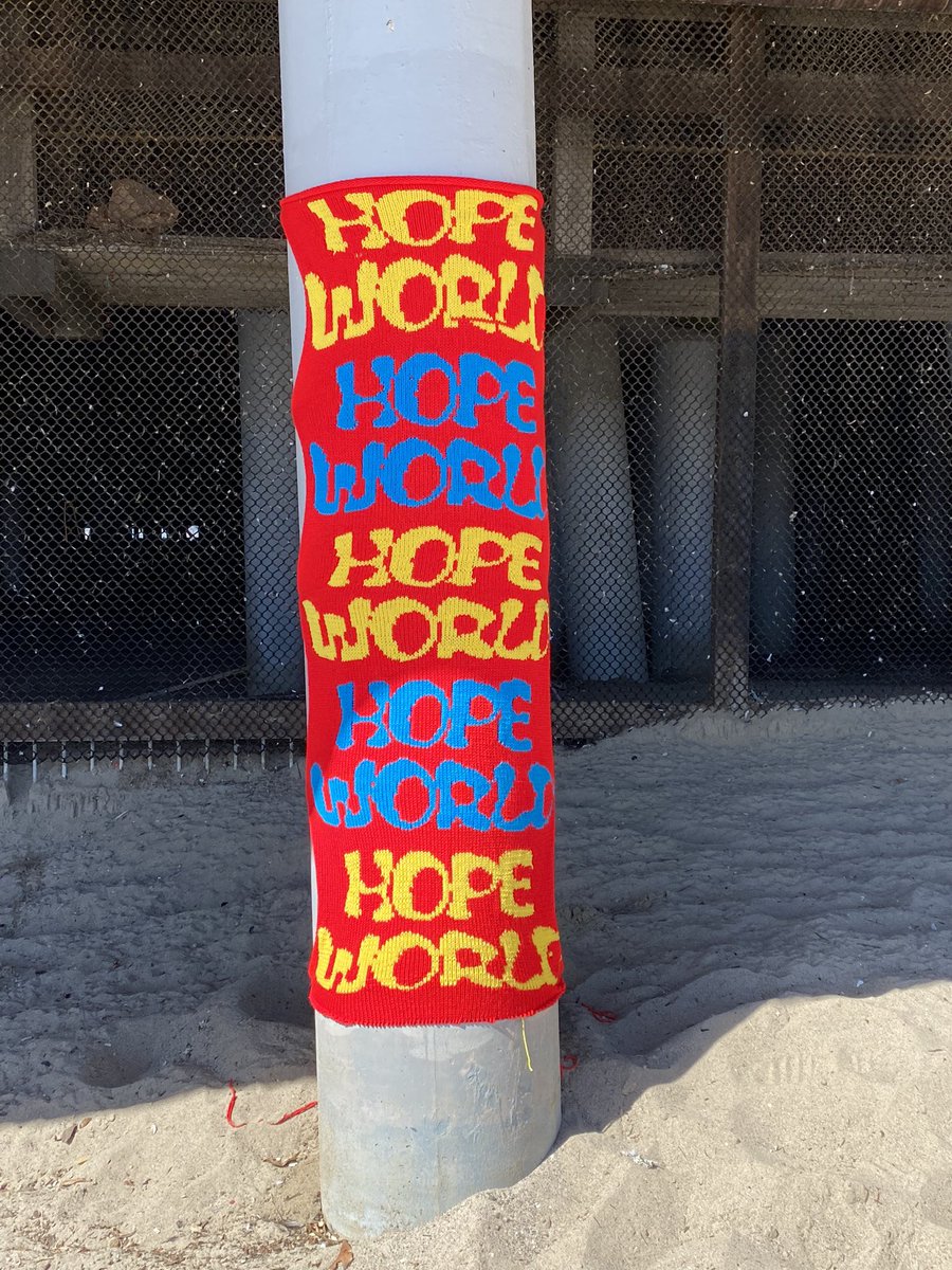 SmittenKitMit's tweet photo. Hobi Day Yarn Bombing!!
I had so much working on this and coordinating with so many amazing ARMYs
Located at the Santa Monica Beach under the pier!
@bts_knits @Sonitchka2 @kpopabysstweets @biastapes @momengineerarmy @mamamochimolala @kiranimnida https://t.co/NTIlrylrrh