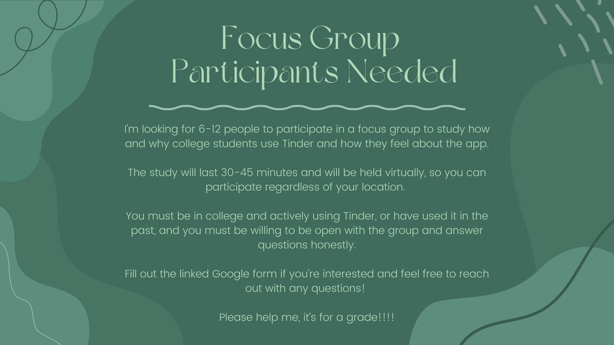 denim_shawty's tweet image. i have to conduct a focus group for one of my classes and i really need participants, please help a gal out&amp;lt;3 docs.google.com/forms/d/e/1FAI…