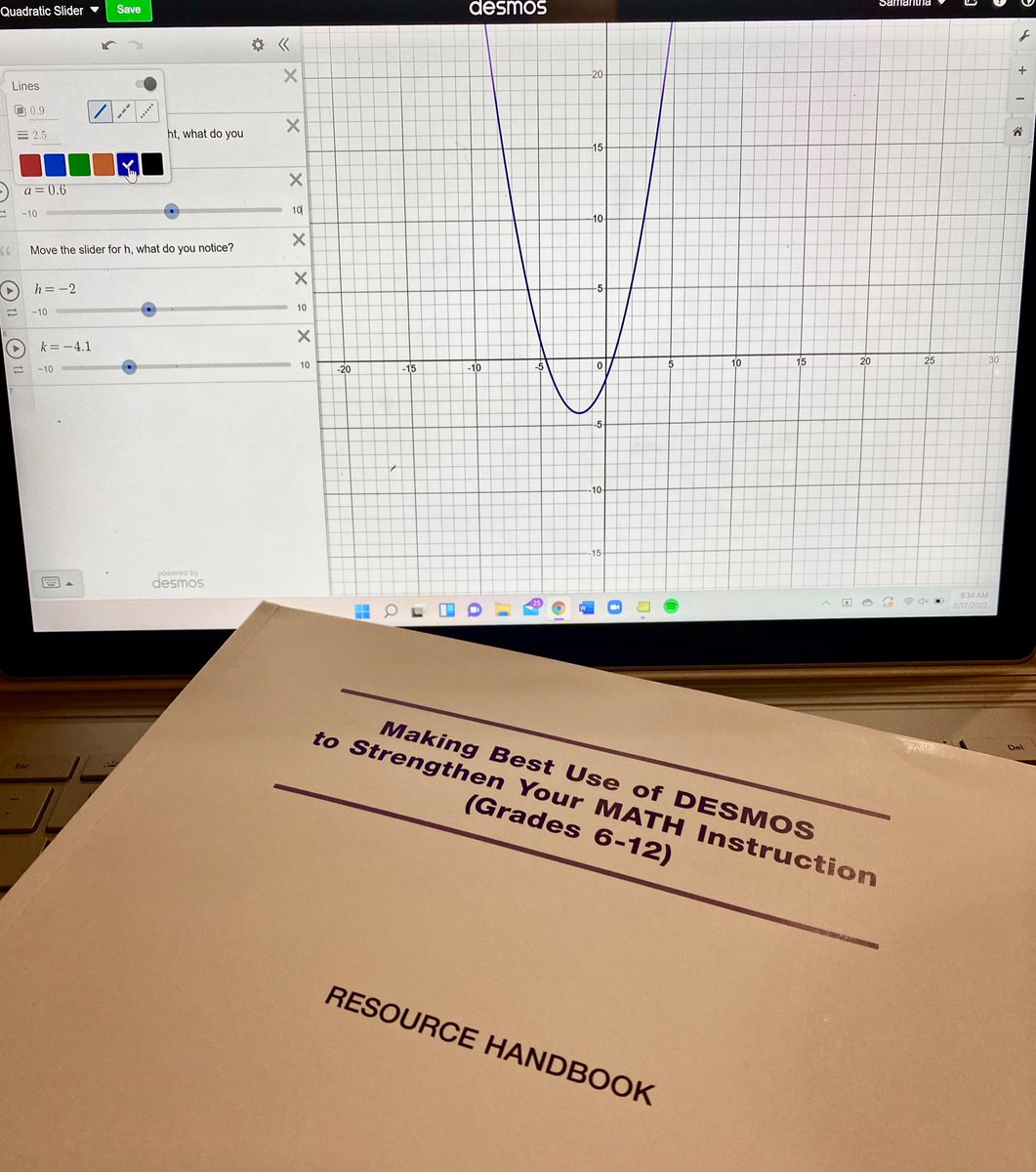 cusanoMATH's tweet photo. Thank you @manelymath and @bureauofed for such a fun conference. I can't wait to take everything I learned about DESMOS and share it with my students!📊  @lvcsd @PatDiClemente @ajdavidsonsr #desmos #iteachmath #cusanoMATH https://t.co/q7QRIqz56n