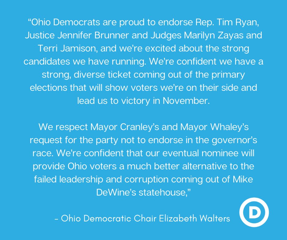 Ohio Dems tweet media