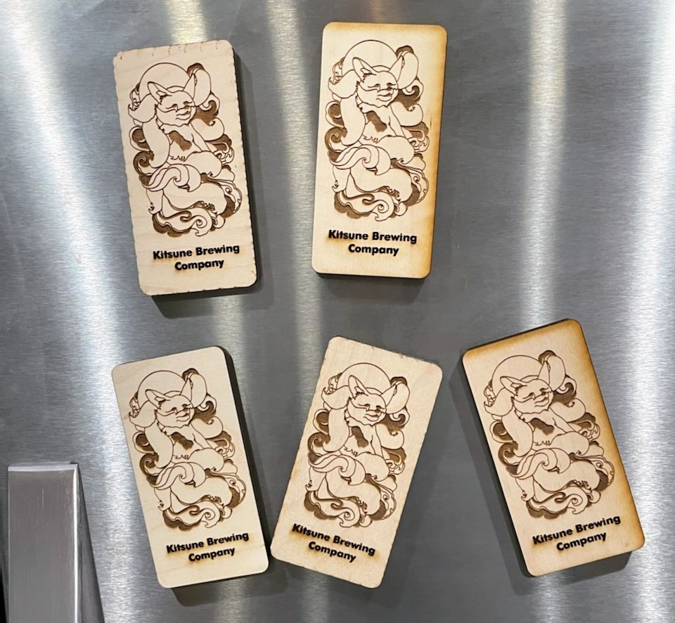 More prizes for tonight's winners courtesy of Tyler the talented with Kitsune!