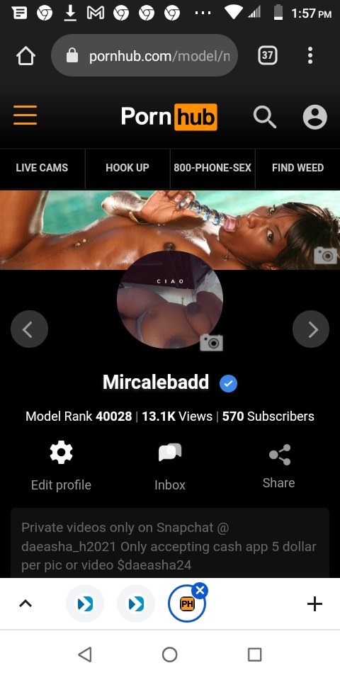 DaeashaHicks's tweet photo. Check me out get my views up https://t.co/9TjWWKc6OX