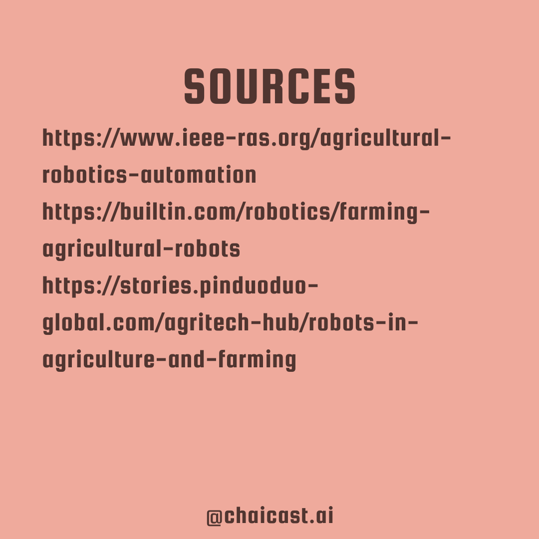 chAIcast's tweet photo. (2/2) Breaking down the tech: Agricultural Robots

One week after each episode launch, we will release infographics to better inform our listeners about the technology discussed in our previous episode.

Ep 1 on Spotify, Apple Podcasts, &amp; YouTube: https://t.co/IjW7XfneKI https://t.co/HFHBDpMlnu