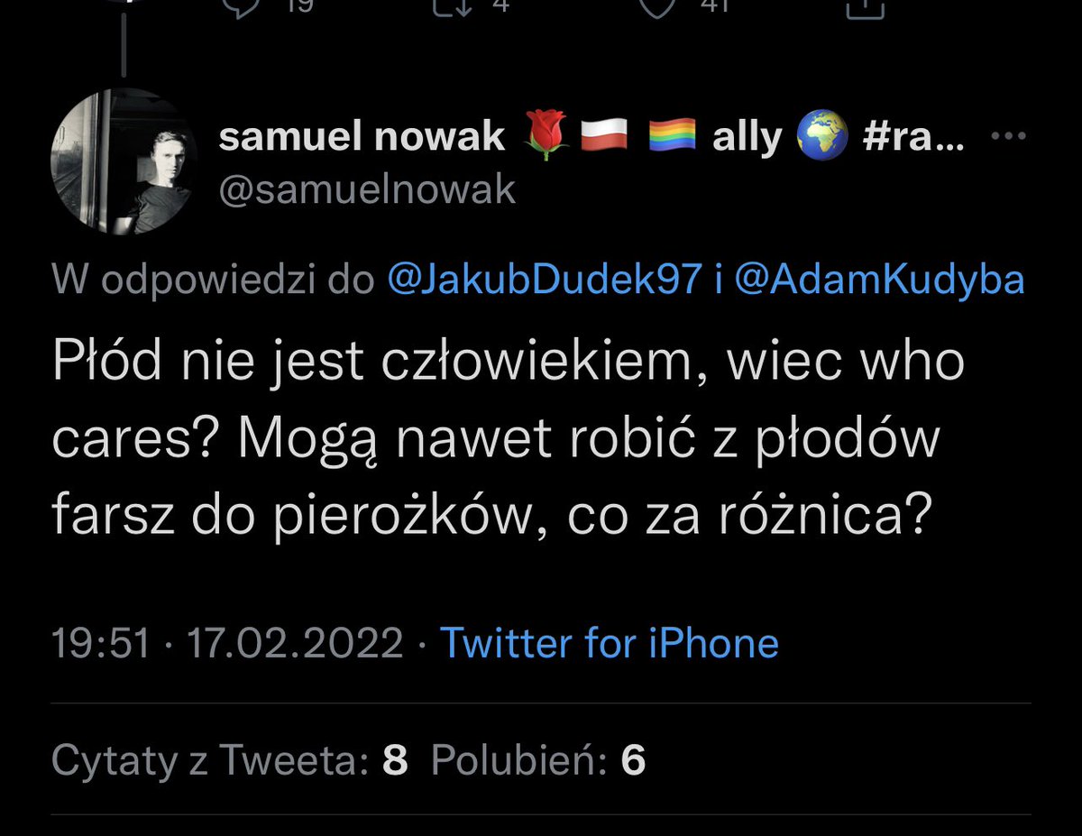Dariusz Matecki tweet media
