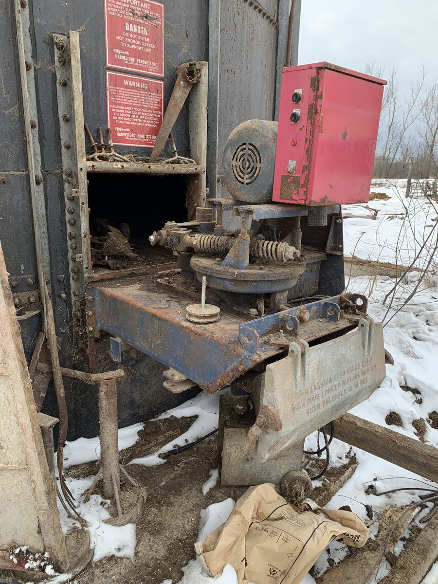 Early 1980’s 20x90 harvestor silo being disassembled next week. If interested please msg. Retweets appreciated! Jasper Ontario