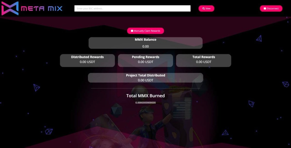 Meta Mix Reward dashboard will be ready soon, Which is going to be part of our website soon before the launch to track the rewards.

To win a chance to get a WL spot or Prize in USDT, please participate in the sweep widget contest:
sweepwidget.com/view/50030-9ao…

#MetaMix_MMX #P2E #NFT