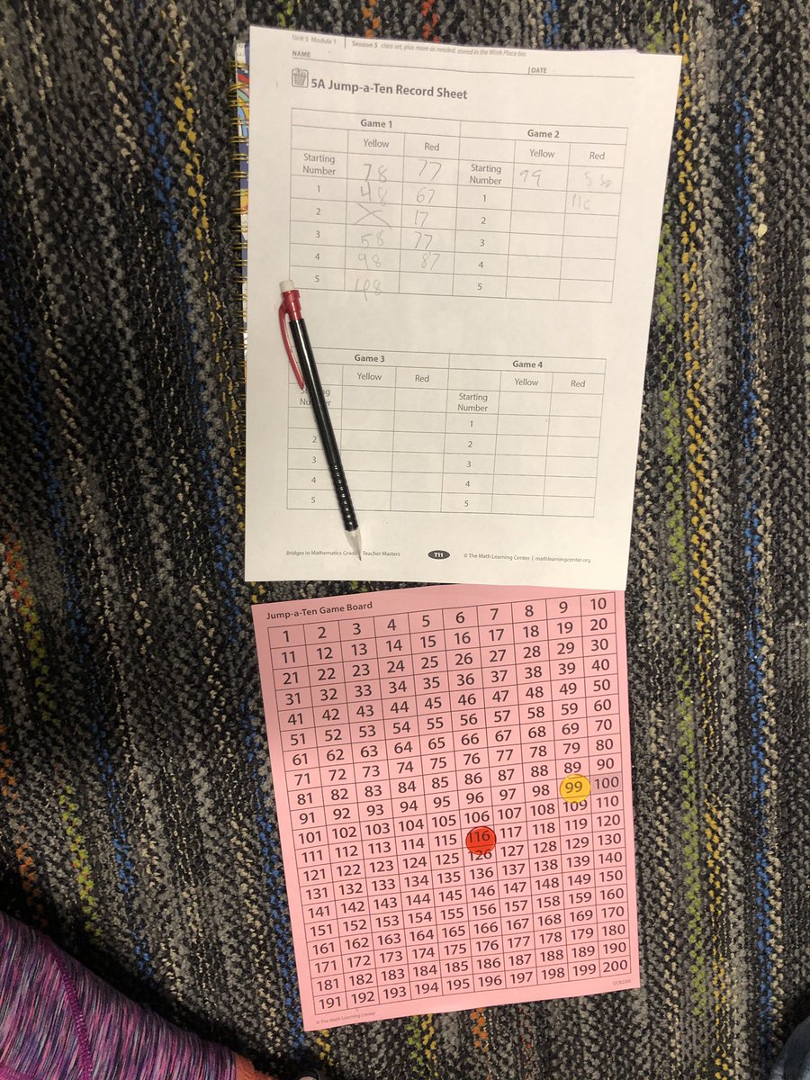 smithand1015's tweet photo. Yesterday also surfaced the opportunity for a new #WorkPlace from @MLCmath w/ 2nd grade learners from @ZinserElem!  We practiced skip counting by 10s from any number forward &amp; backward w/ Jump a Ten! Ss stepped back &amp; noticed patterns in #ClosingCircle 

 #miched #MtBos https://t.co/8mEWbCKVyY