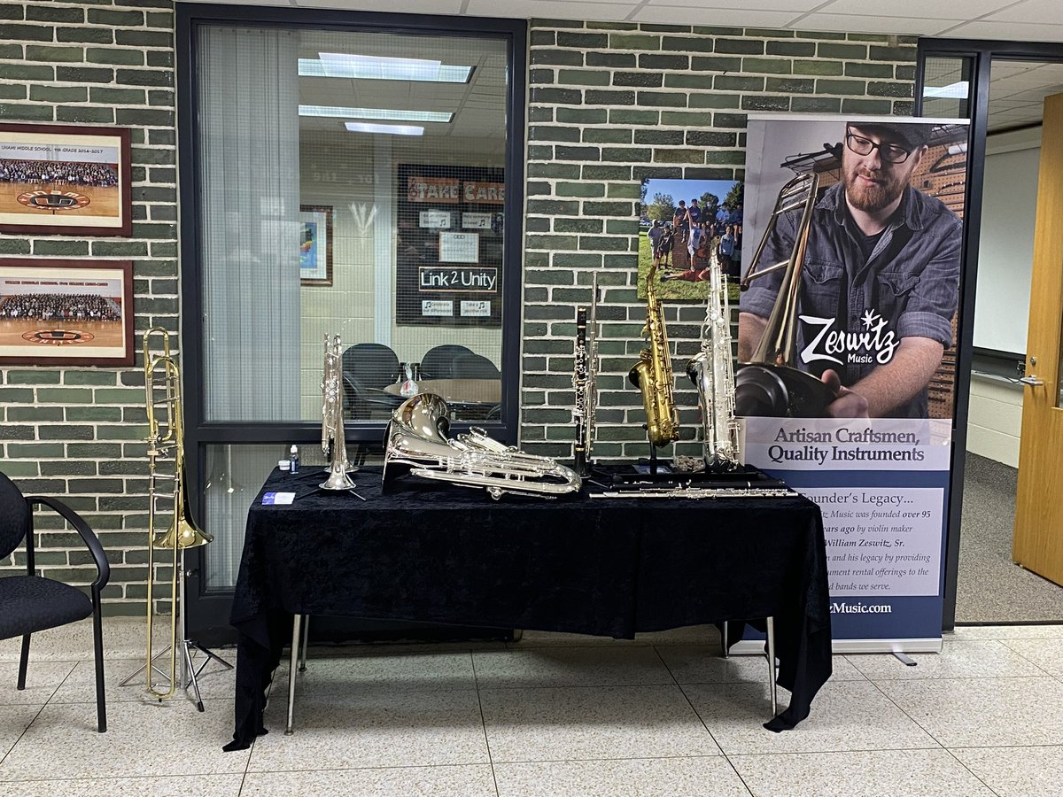 Huge shoutout and thank you to <a href="/zeswitzmusic/">Zeswitz Music</a> for sponsoring our 2022 <a href="/CBUnamiMS/">Unami Middle School</a> “Jazz workshop” Learning from the masters has never been more fun! #3xKevins #jazzeducation <a href="/UArts/">UniversityoftheArts</a> <a href="/RowanUniversity/">Rowan University</a> <a href="/CBSDMusic/">Central Bucks Music</a>
