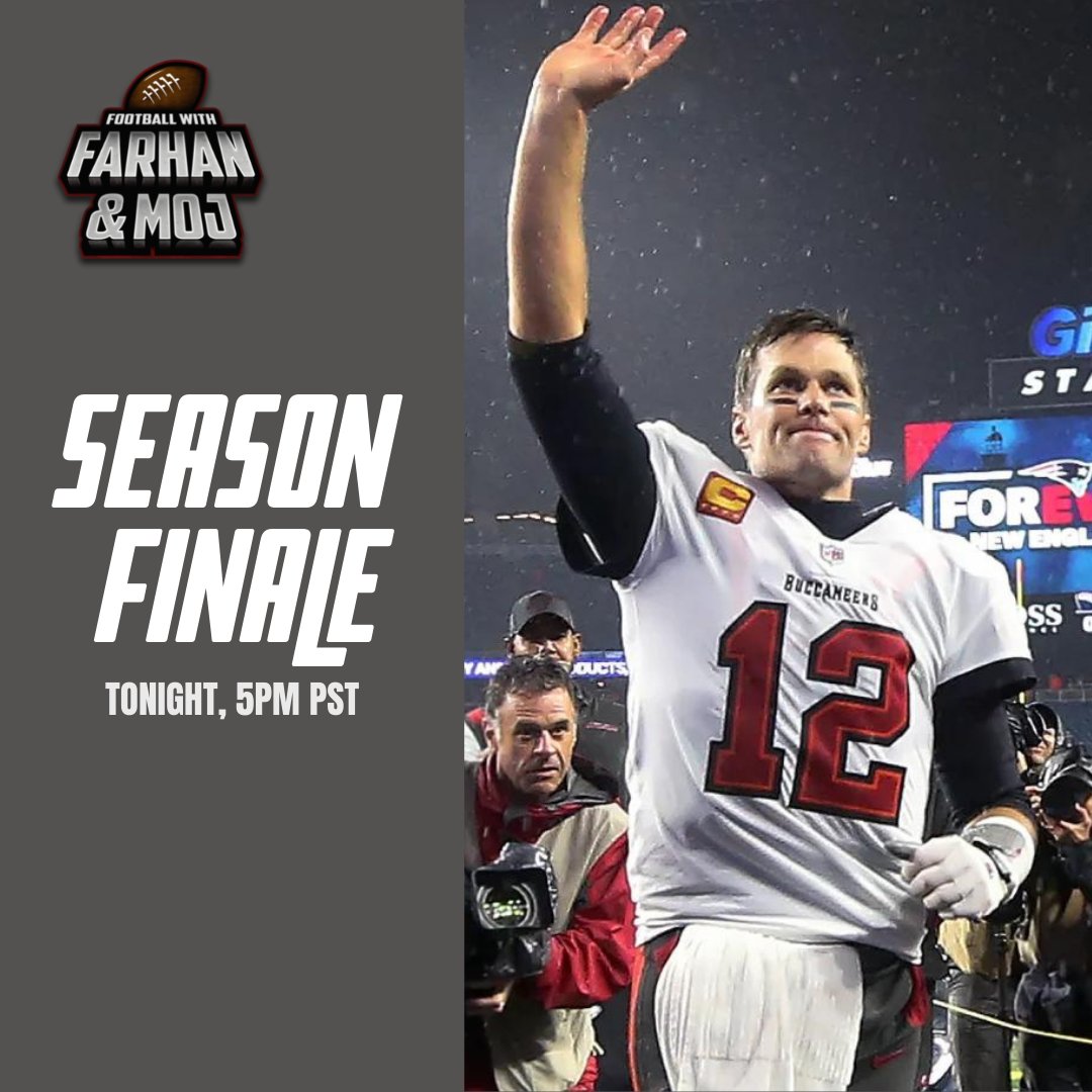 Catch the last Football with Farhan and Moj of the season today at farhanandmoj.com. #NFL #podcast #farhanandmoj <a href="/FarhanLaljiTSN/">Farhan Lalji</a> <a href="/The_Real_Moj/">Bob “The Moj” Marjanovich</a> <a href="/HubcastMedia/">Hubcast Media</a>