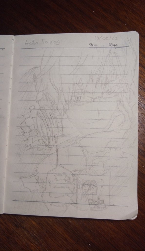 _hliko's tweet photo. El talentoso escritor Akito Takagi.
#sketch #manga #bakuman https://t.co/Kv1cdlrJae