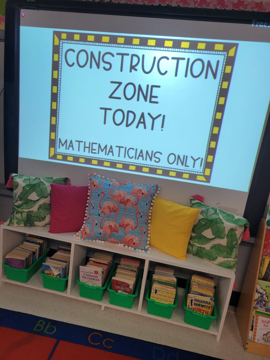 Anajimenez08A's tweet photo. Perimeter construction zone!! Such an engaging and fun activity to end perimeter ๐ฆ๐ง ๐ท๐ทโโ๏ธ #FreemanMathematicians #PISDMathChat https://t.co/x9qhwihtlW
