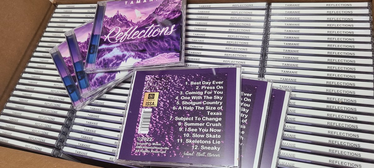 Oh boy! They're here, they're here!!! Whoop whoop!! #11th #Album #Reflections #Cds