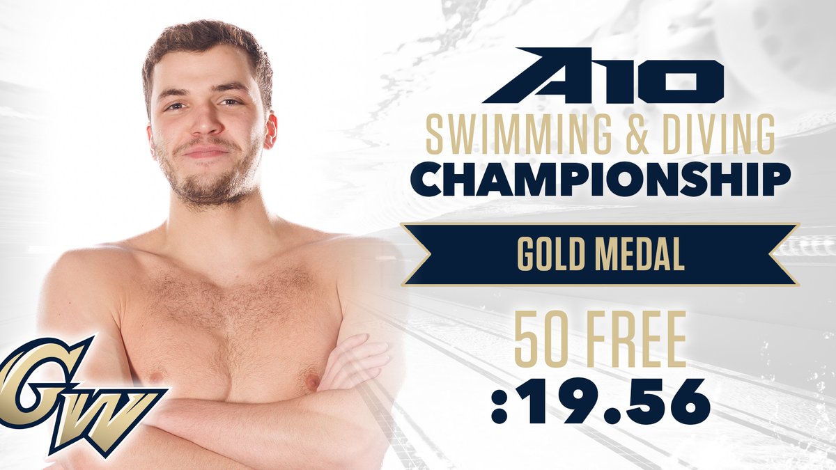 GW Swimming & Diving tweet media