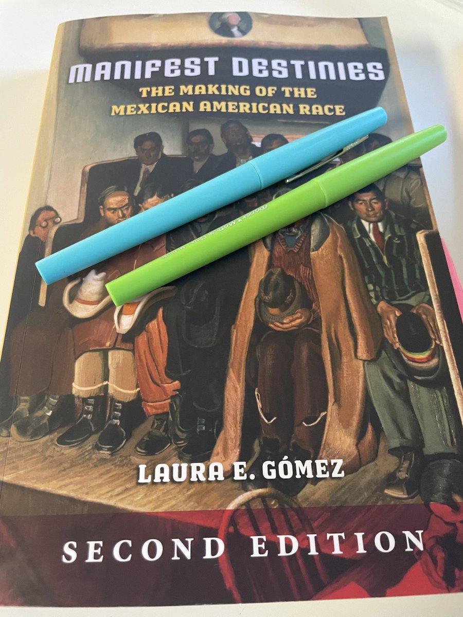 jlkuhleman's tweet image. I’m really enjoying tonight’s #hisdethnicstudies #teamscall to discuss Laura Gomez’ Manifest Destinies, it’s always a pleasure to collaborate with peers from across the district. @HISDSocStudies @MsManchac