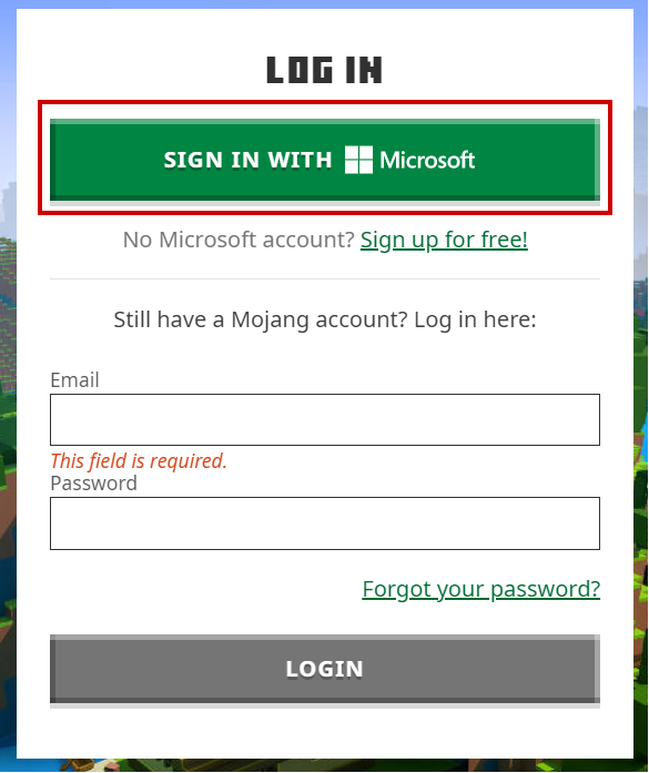 Mojang Support (@MojangSupport) / X