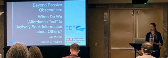 How do we find out info about other people if we can't observe it, if it's highly important, or if we don't have much time? We "test"--for example by making a controversial joke to judge someone's reaction, or putting them in a specific situation to see how they behave #SPSP2022