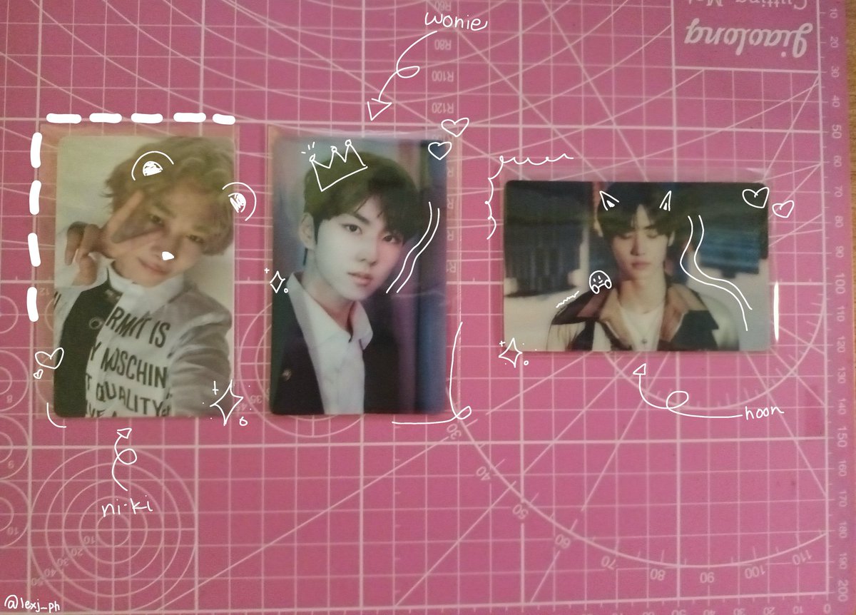 * ˚ wts // lfb ph˚ *
⬭ b:c ni-ki hype selca - 230 php
⬭ b:c jungwon hype lenti - 210 php
⬭ b:c sunghoon down lenti - 200 php
- all mint condi
- onhand
- official, own pull

- mod: ggx
- mop: gcash, bpi, sco
loc 📍Parañaque, Metro Manila