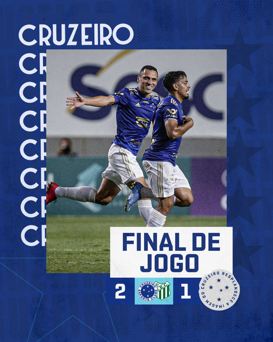 HOJE TEM JOGO DO CRUZEIRO Poster, CRUZEIRAO