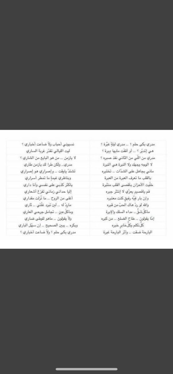 وإن بار فِيَّه رفيقٍ كنت معتبره
أغلى من الروح .. ما نّزلت مقداري

الشاعر مساعد الرشيدي رحمة الله عليه