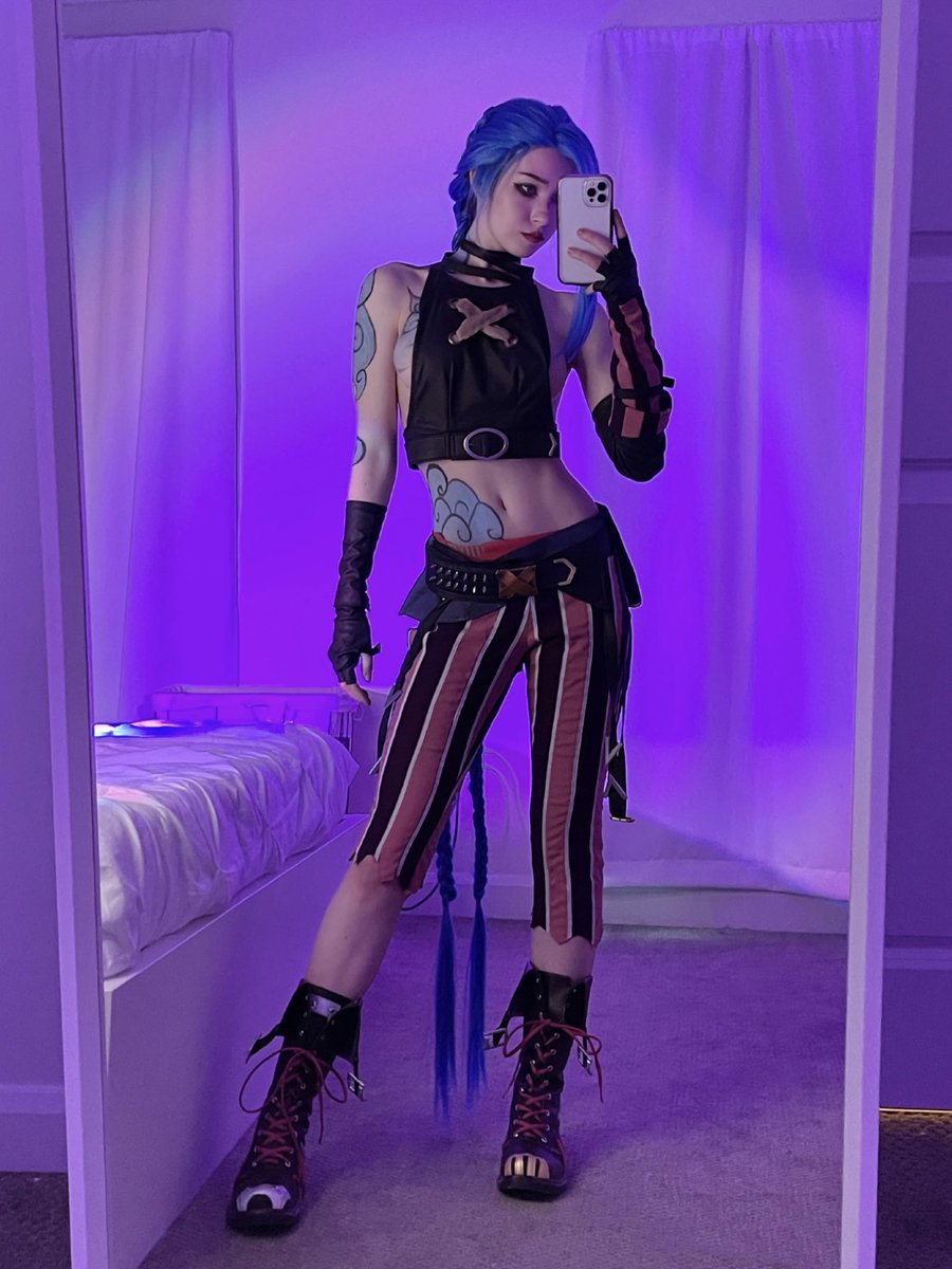 my jinx cosplay <3