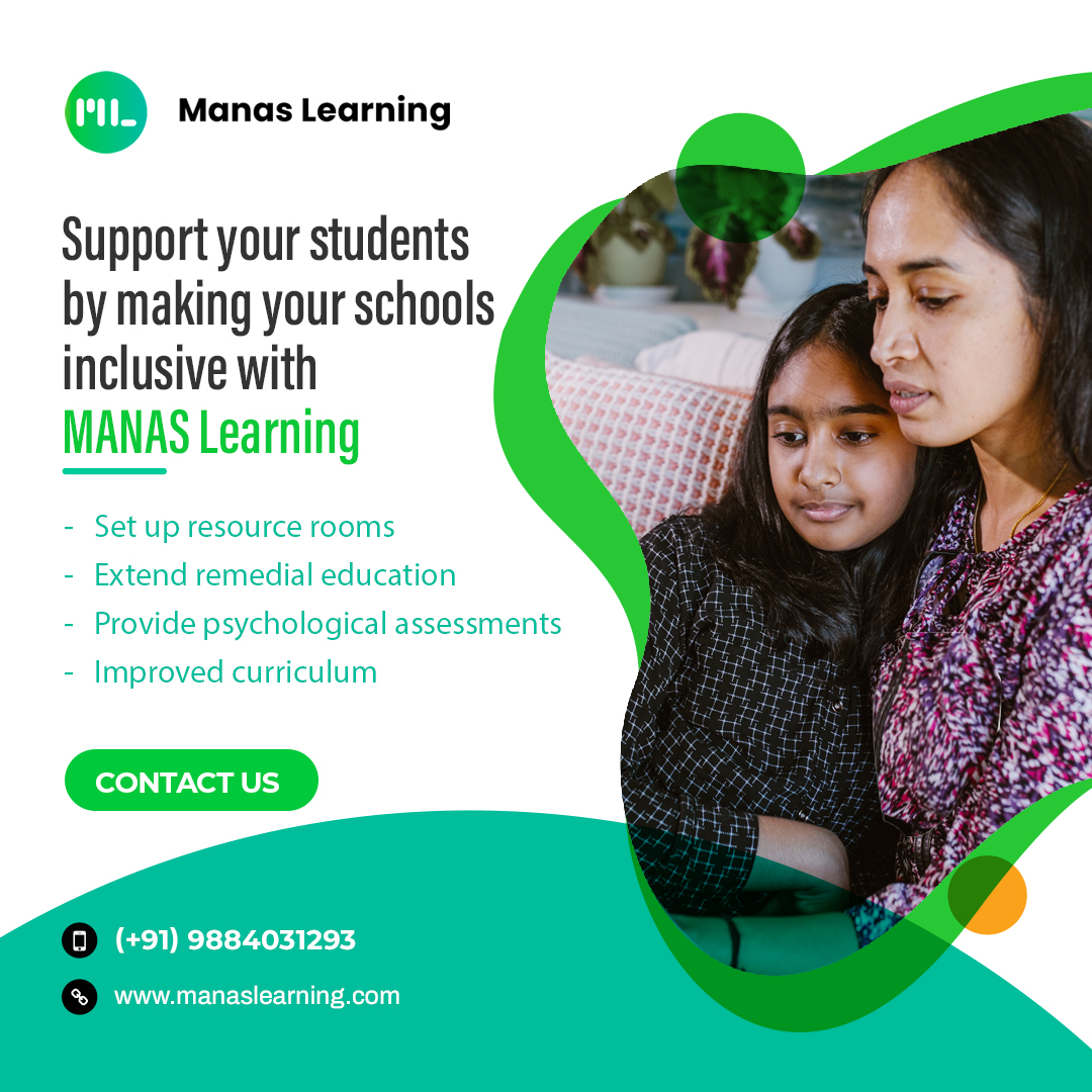 ManasLearning's tweet image. Educational Leaders, Make sure you aren't leaving out any of the students when it comes to #learningabilities. Find out about the #strengths and #weaknesses of every #child and #support them better

Want to Know More? Talk to our Experts - bit.ly/3LFtr6x

#manaslearning