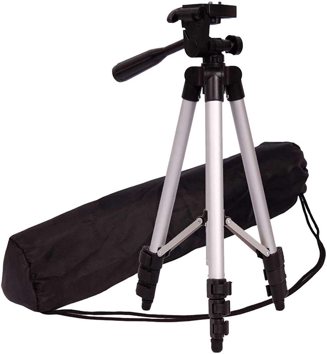 Makeronly2's tweet image. Professional Flexible Aluminum Tripod Extendable Adjustable Black for sale.