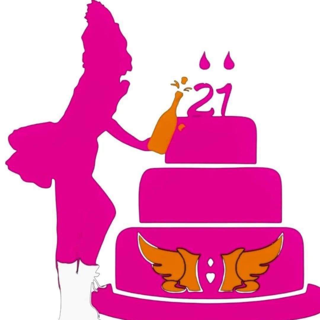 DebQueenBUrsin's tweet photo. The Pussyfooters are 21! Look for us this Mardi Gras season in Cleopatra, Themis, Carrollton, Muses, and  Thoth. (Look for me in Thoth!) 💜💚💛 https://t.co/2skoiIuKTZ