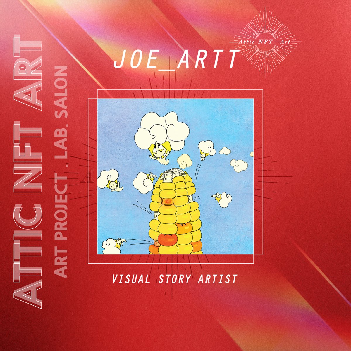 AtticNFT's tweet photo. 다락방 작가 소개 15
'Visual Story Artist' Joe_artt(쪼앗) @joe_artt 

아직은 불완전하지만 무한한 가능성을 품은 작은 존재에 담긴 이야기를 표현하는 시각 예술가이자 그림책 작가 

➡️https://t.co/Zt44l9xU5p

#AtticNFTart #NFTis #다락방nft전시 #NFT #NFTCommunity https://t.co/DIFHRZ0jnY