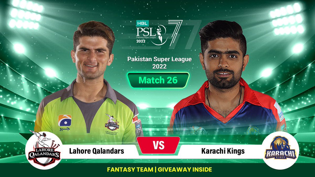 jatfantasytips's tweet photo. PSL 2022 Match 26 : Lahore Qalandars vs Karachi Kings Preview Video:

https://t.co/AJDXDv3VCu
https://t.co/AJDXDv3VCu
https://t.co/AJDXDv3VCu
https://t.co/AJDXDv3VCu

Click on the above link, watch video &amp; also win Rs 1000/- Cash Giveaway 👆👆👆👆👆👆 https://t.co/jKU6E2w3Vx